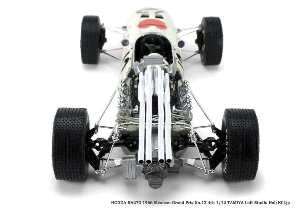 1966 F1 World Championship Mexican Grand Prix 4th No.12 Driven byFRichie Ginther HONDA RA273 1/12 Tamiya